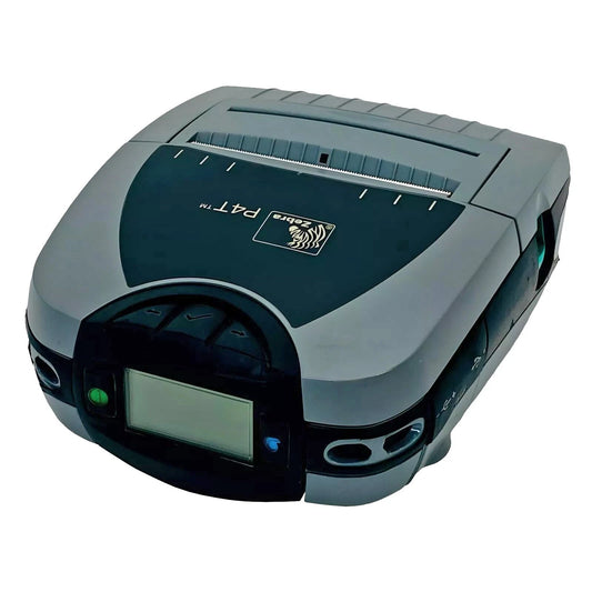 Zebra P4T Thermal Transfer Portable Printer Serial USB No Battery No Adapter