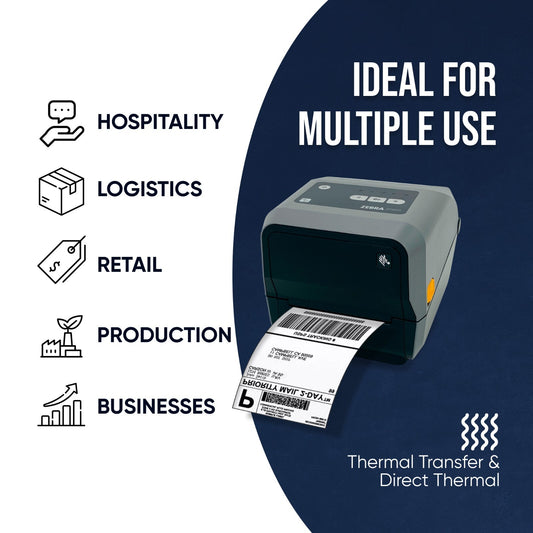 Zebra ZD420 Direct & Thermal Transfer Label Printer BT WiFi