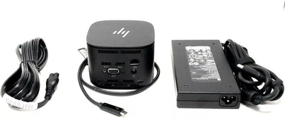 HP HSN-IX01 Thunderbolt G2 Docking Station 2UK37UT#ABA w/Adapter