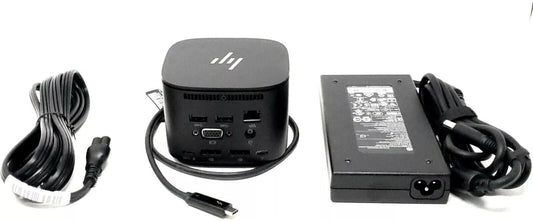HP HSN-IX01 Thunderbolt G2 Docking Station 2UK37UT#ABA w/Adapter