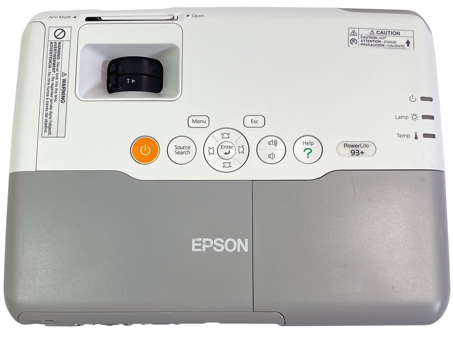 Epson PowerLite 95 3LCD Projector Refurbished HD 1080i HDMI Remote bundle