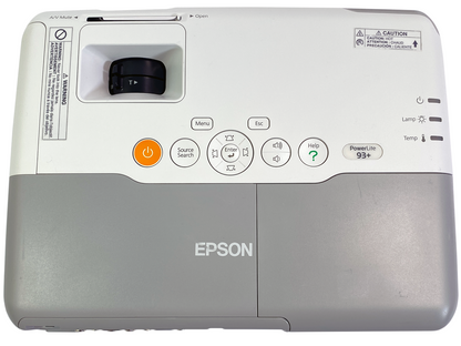 Epson PowerLite 95 3LCD Projector Refurbished HD 1080i HDMI Remote bundle