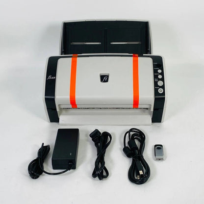 Fujitsu Fi-6130 Color Duplex Sheet-Fed Scanner with Adapter USB Setup Drivers