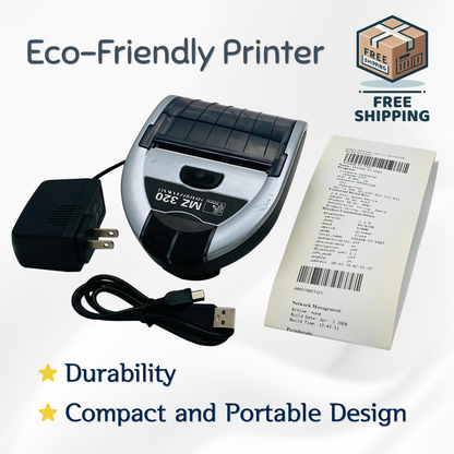 Zebra MZ320 Mobile Thermal Receipt Label Printer 203 DPI Bluetooth