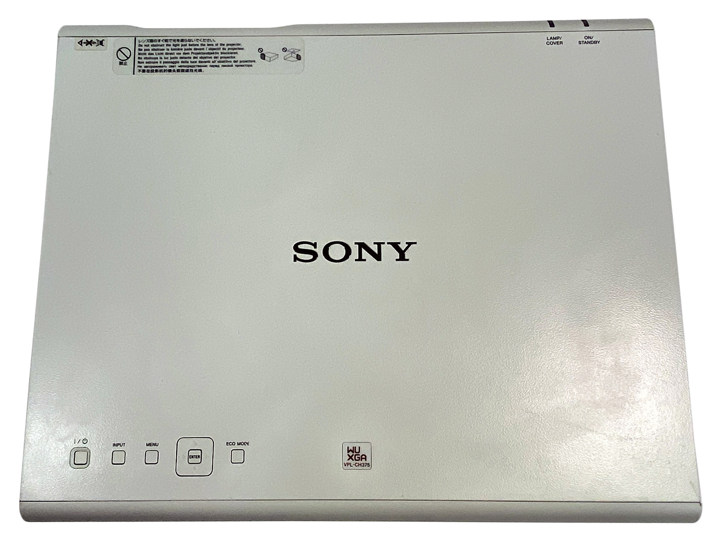 Sony VPL-CH375 - 3LCD Projector 5000 Lumens WUXGA Full HD Crestron RoomView™ USB
