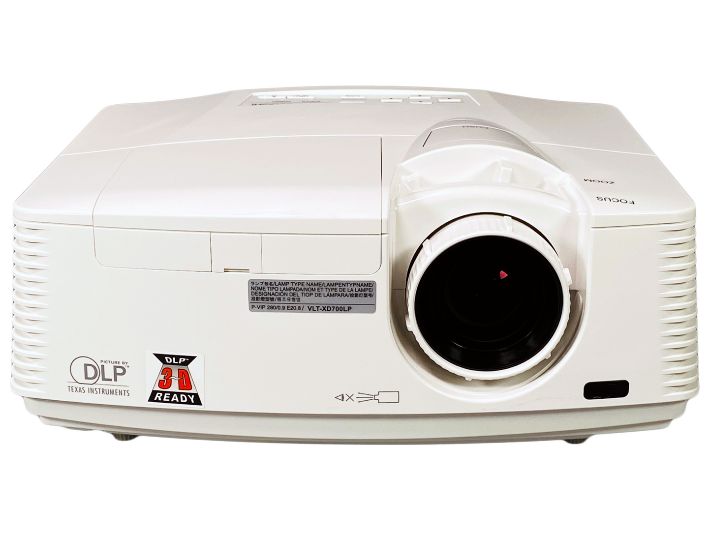 Mitsubishi WD720U-G DLP Projector 4,300 Lumens PC 3D Ready