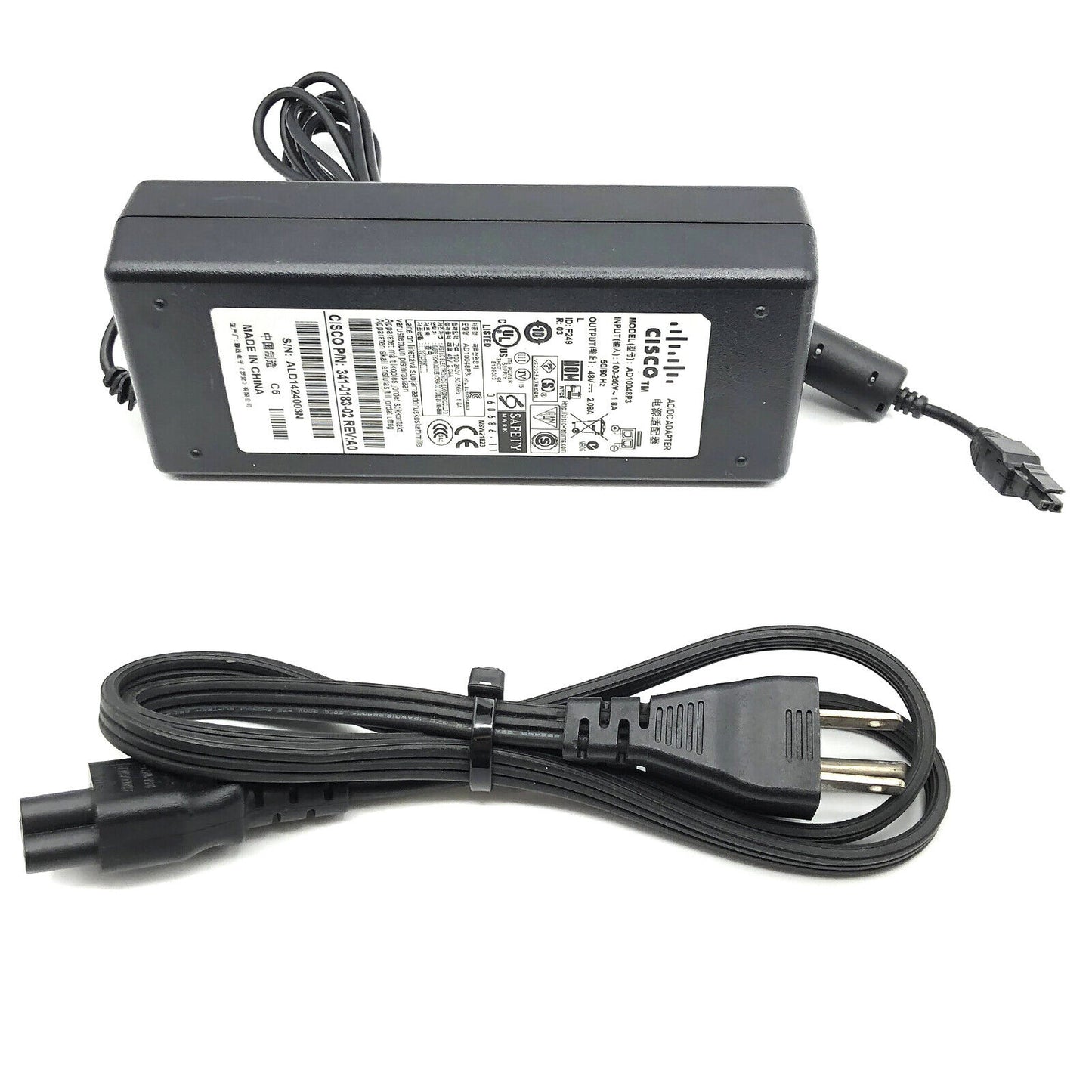 OEM Cisco ASA5505 48V AC Power Adapter Firewall Router Charger w/ cord
