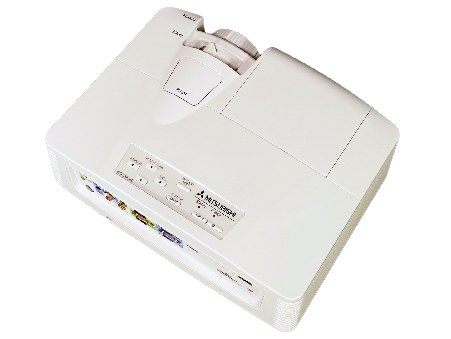 Mitsubishi WD720U-G DLP Projector 4,300 Lumens PC 3D Ready