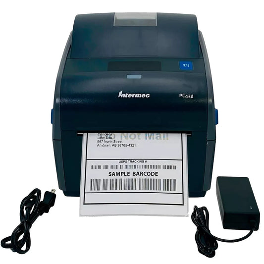 Intermec PC43d Direct Thermal Network Barcode Label Printer USB Ethernet