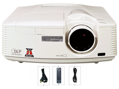 Mitsubishi WD720U-G DLP Projector 4,300 Lumens PC 3D Ready