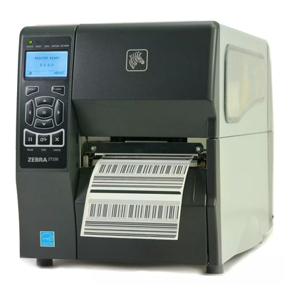 Zebra ZT230 Direct Thermal Industrial Barcode Printer Ethernet USB NEW PRINTHEAD