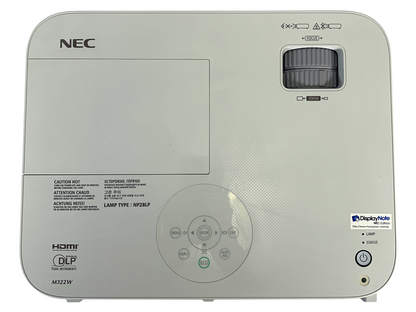 NEC NP-M322W DLP Projector 3,200 Lumens PC 3D Ready Full HD