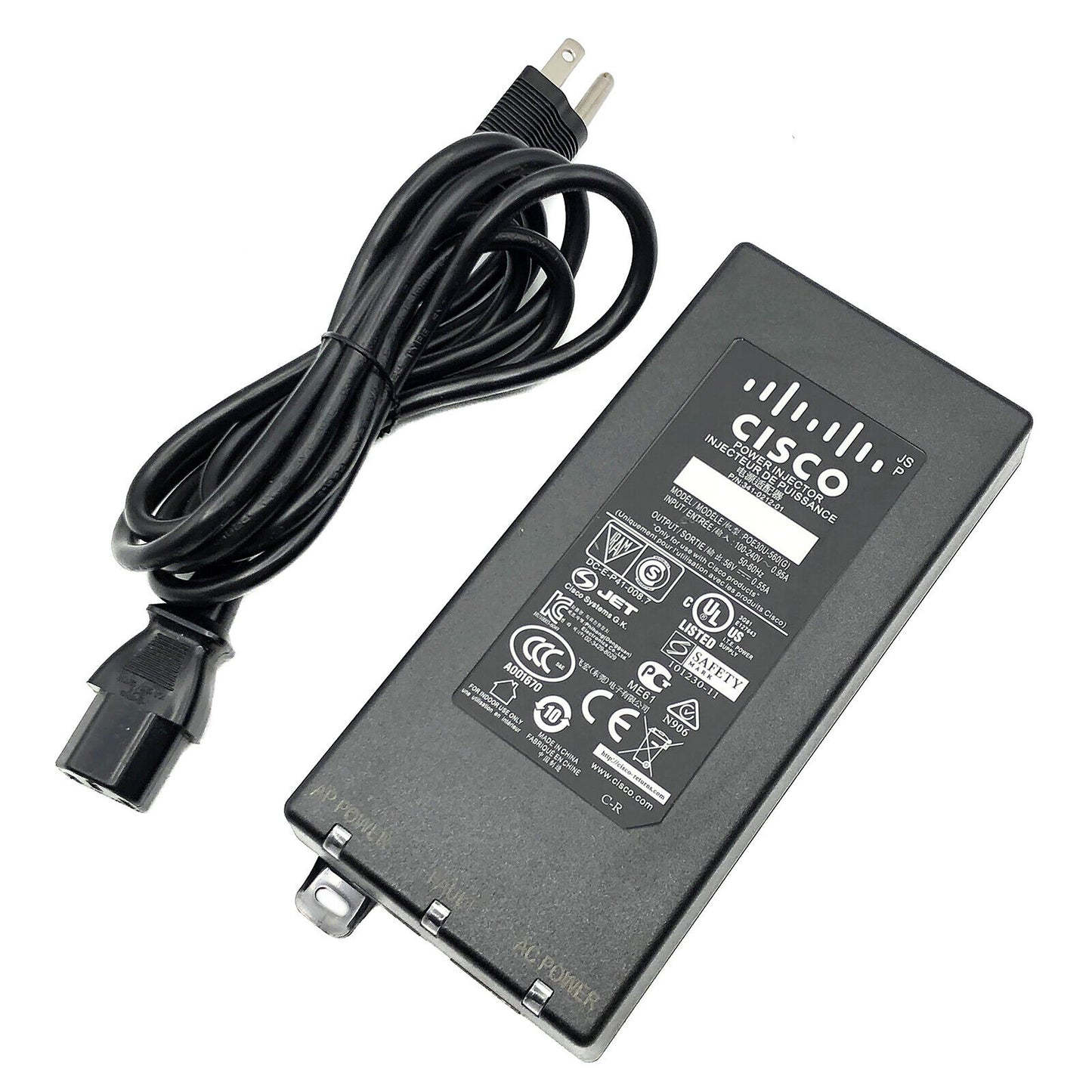 Genuine Cisco Power Injector For Aironet AIR-PWRINJ4 Wireless Access Point w/PC