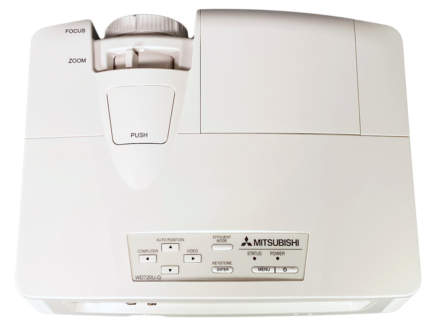 Mitsubishi WD720U-G DLP Projector 4,300 Lumens PC 3D Ready