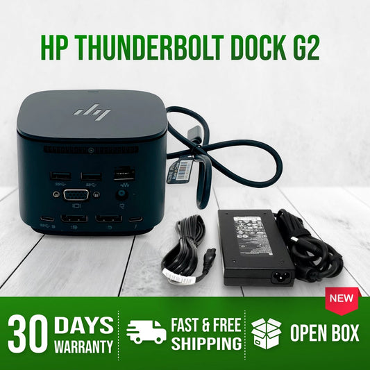 NEW Genuine HP USB-C Docking Station for HP ZBook 14u G5 15u G5 Laptops w/ AC