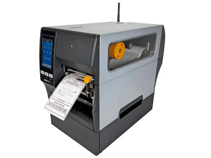 Zebra ZT411 Wireless Thermal Transfer Label Printer – 300 DPI, Peel Rewind, LAN USB WiFi