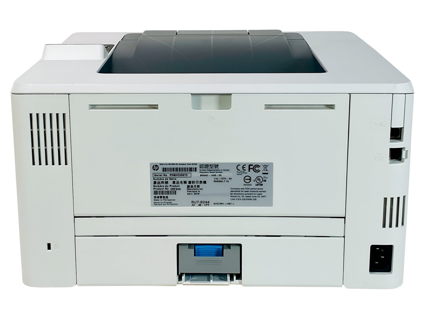 HP LaserJet Pro M402n Monochrome Fast Laser Network Printer