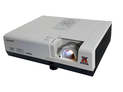 Sharp PG-D3050W DLP Projector 3000 ANSI HD 3D HDMI 1080i w/bundle