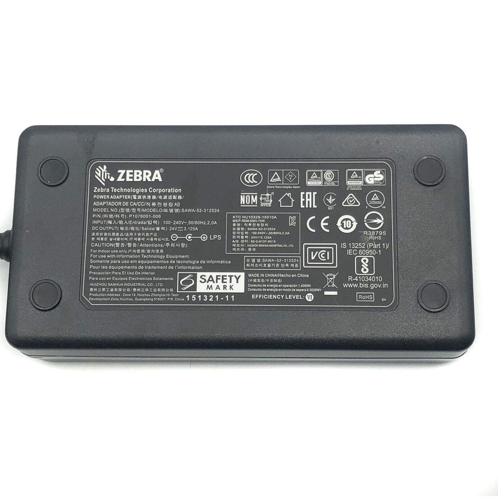 OEM AC Adapter For Zebra Label Printers ZD410 ZD420 ZD620 ZXP3 w