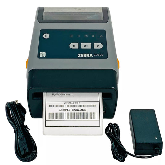 Zebra ZD620 ZD62042-D21F00EZ Direct Thermal Label Printer – Auto Cutter, USB LAN Bluetooth
