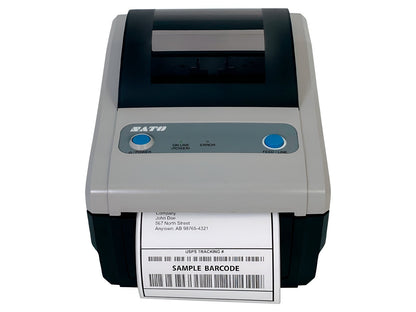 SATO CG412DT Thermal 4x6 300 x 300 DPI Barcode Label Printer LAN USB