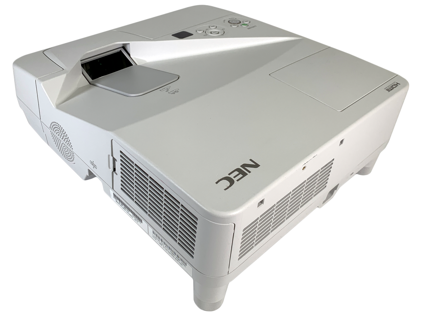 NEC UM330X 3LCD Projector 3300 Lumens HD 1080p Ultra Short Throw HDMI w/Remote