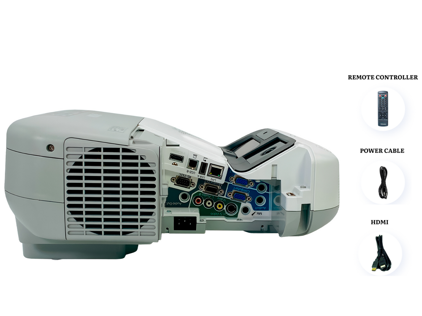 Epson BrightLink 475Wi 1080i 3LCD Projector UST 2600 Lumens WXGA