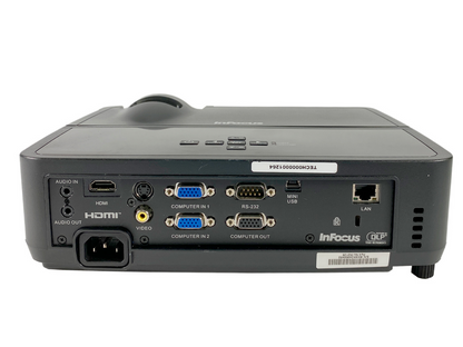 InFocus IN2126 DLP Projector 3200 ANSI WXGA Portable 3D Ready 4k HDMI w/Bundle