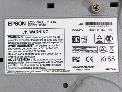 Epson PowerLite 95 3LCD Projector Refurbished HD 1080i HDMI Remote bundle