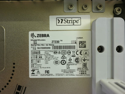 Zebra ZT230 Direct Thermal Industrial Barcode Printer Ethernet USB NEW PRINTHEAD