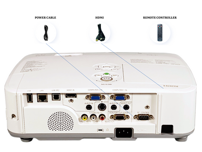NEC NP-M311W 3LCD Projector 3,100 Lumens Full HD WXGA HDMI