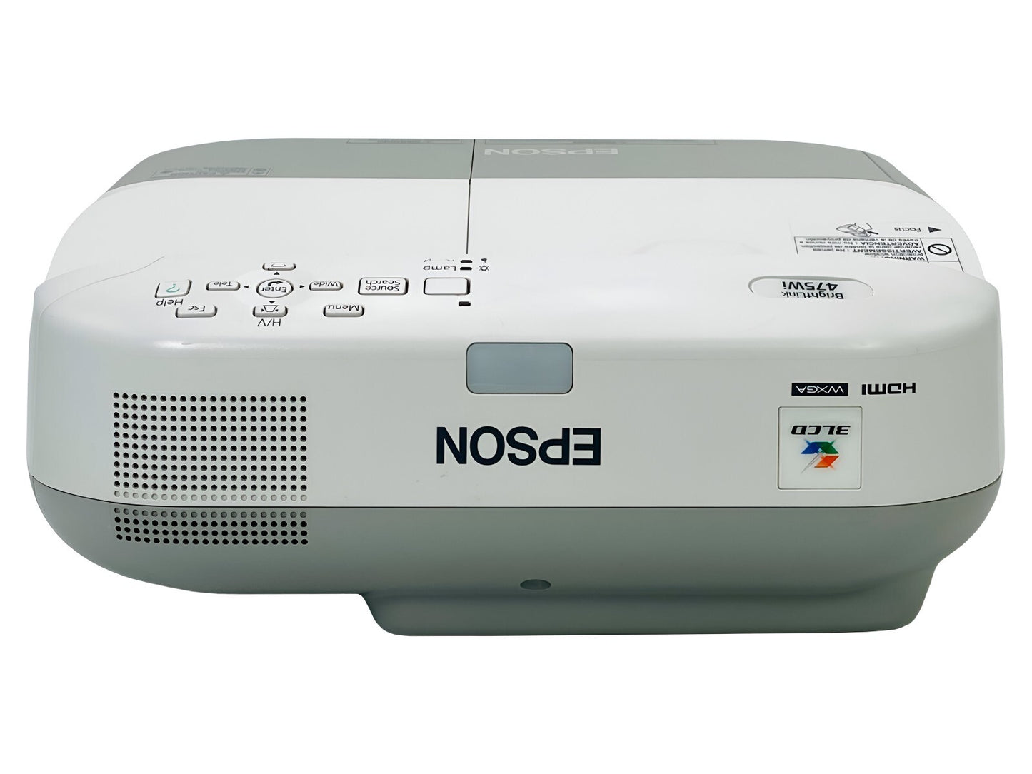 Epson BrightLink 475Wi 1080i 3LCD Projector UST 2600 Lumens WXGA