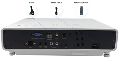 Casio XJ-M140 DLP Projector 4K 2500 Lumens Long Life Light Source