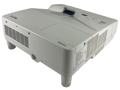 NEC NP-UM330W 3LCD Projector WXGA Ultra Short Throw 3300 ANSI HD HDMI w/Bundle
