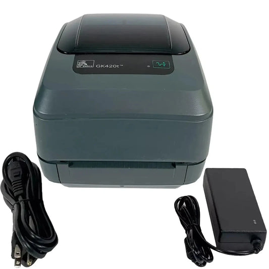 Zebra GK420T Thermal Transfer Label Printer for USPS UPS FedEx – USB LAN