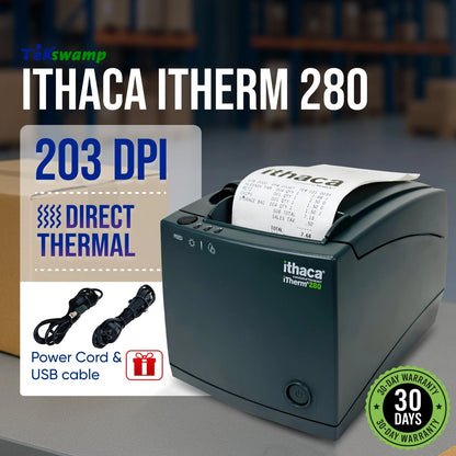 Compact High-Speed Thermal Receipt Printer – USB, Cutter, POS Ready ✅