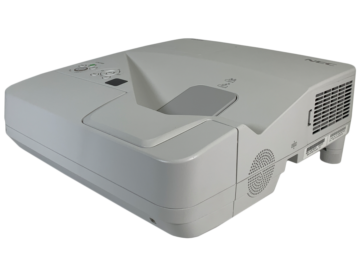 NEC UM330X 3LCD Projector 3300 Lumens HD 1080p Ultra Short Throw HDMI w/Remote