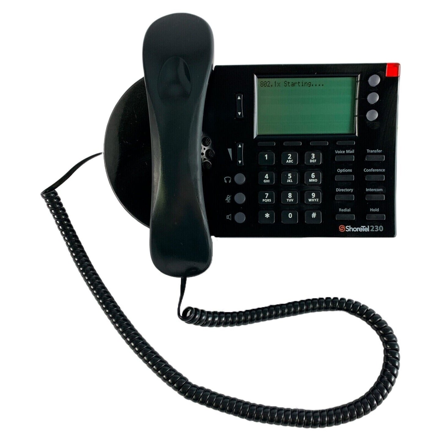ShoreTel 230 Black VoIP Business Office Desktop IP Phone PoE without Stand