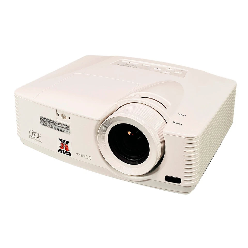 Mitsubishi WD570U DLP 4K Projector for Gaming Setup 3500 Lumens PC 3D Ready ✅