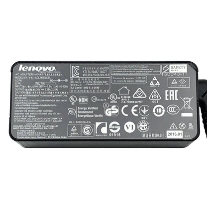 Original Lenovo ADLX45DLC3A ACDC Power Supply Adapter 20V 2.25A 45W Charger