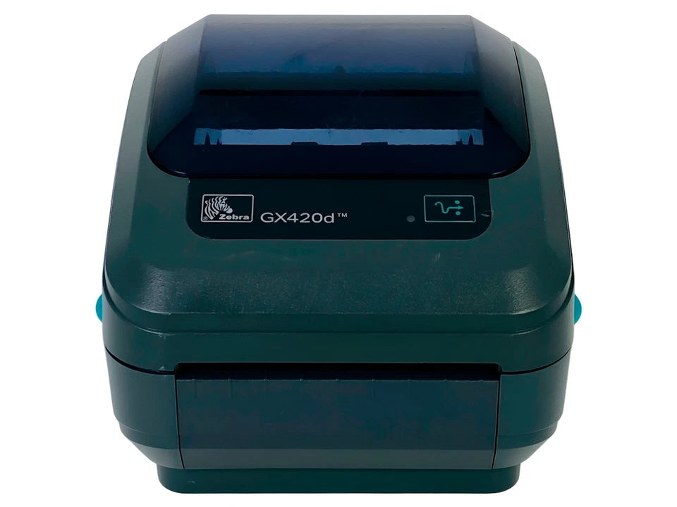 Zebra GX420d Direct Thermal Barcode Label Printer USB Serial Ethernet TESTED