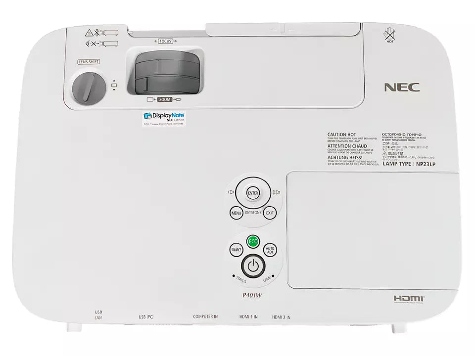 4000 ANSI 3LCD Projector Cinema Movie Supports 4K Input HDMI USB w/Remote