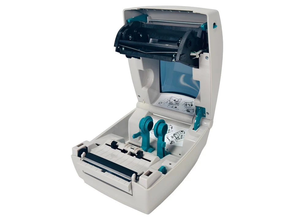 NEW Zebra GC420T Thermal Transfer Barcode Label Printer Dispenser USB Serial