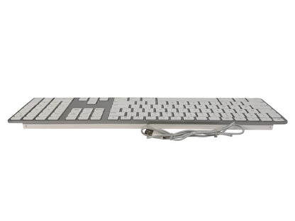 Apple A1243 Aluminum Wired Keyboard MB110LL/A🚀Full Size, Slim, Mac, Genuine OEM