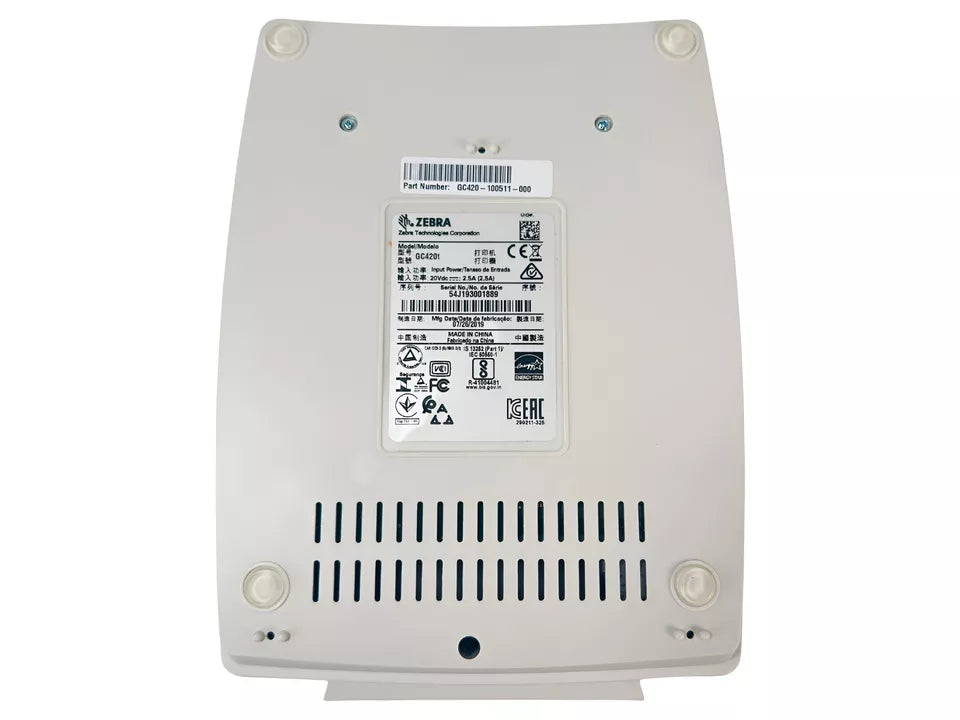NEW Zebra GC420T Thermal Transfer Barcode Label Printer Dispenser USB Serial