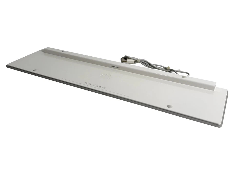 Apple A1243 Aluminum Wired Keyboard MB110LL/A🚀Full Size, Slim, Mac, Genuine OEM