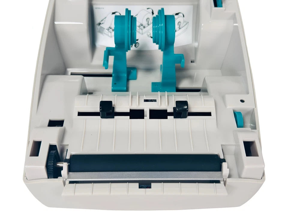 NEW Zebra GC420T Thermal Transfer Barcode Label Printer Dispenser USB Serial