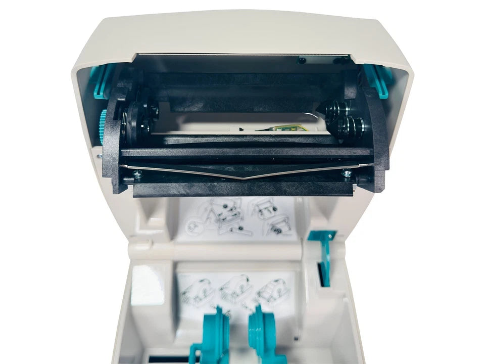 NEW Zebra GC420T Thermal Transfer Barcode Label Printer Dispenser USB Serial