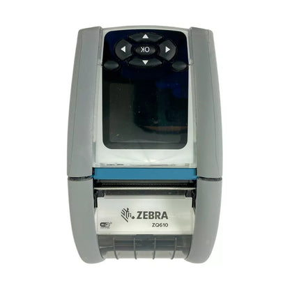 Zebra ZQ610 Mobile Barcode Thermal Printer WiFi Bluetooth USB No Battery TESTED