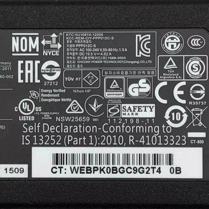 Original HP AC Power Adapter for HP Spectre X360 Laptop 15-Series - OEM Charger